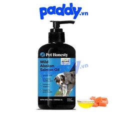 Dầu Cá Hồi Alaska Cho Chó Mèo Pet Honesty (USA) - Paddy Pet Shop
