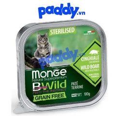 Pate Mèo Monge BWild Nhiều Vị 100g - Paddy Pet Shop