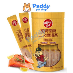 Súp Thưởng Cho Mèo Wanpy Happy 100 (Túi 5 tuýp*14g) - Paddy Pet Shop