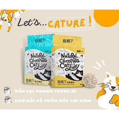 Cát Mèo Đậu Nành Cature Tofu Domestic 2.4kg (6L) - Paddy Pet Shop