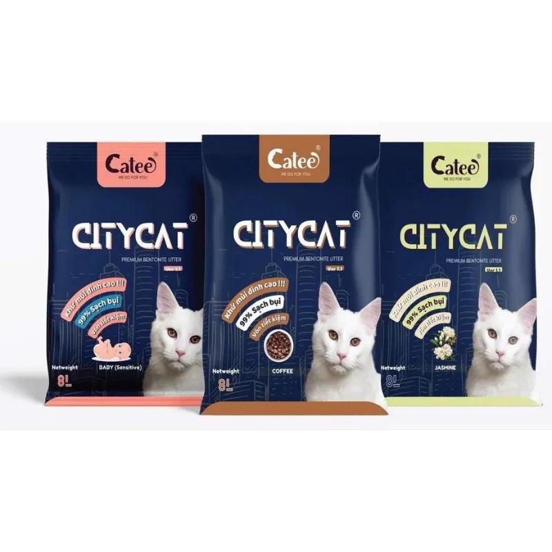Cát Đất Sét Mèo City Cat 4kg - Paddy Pet Shop