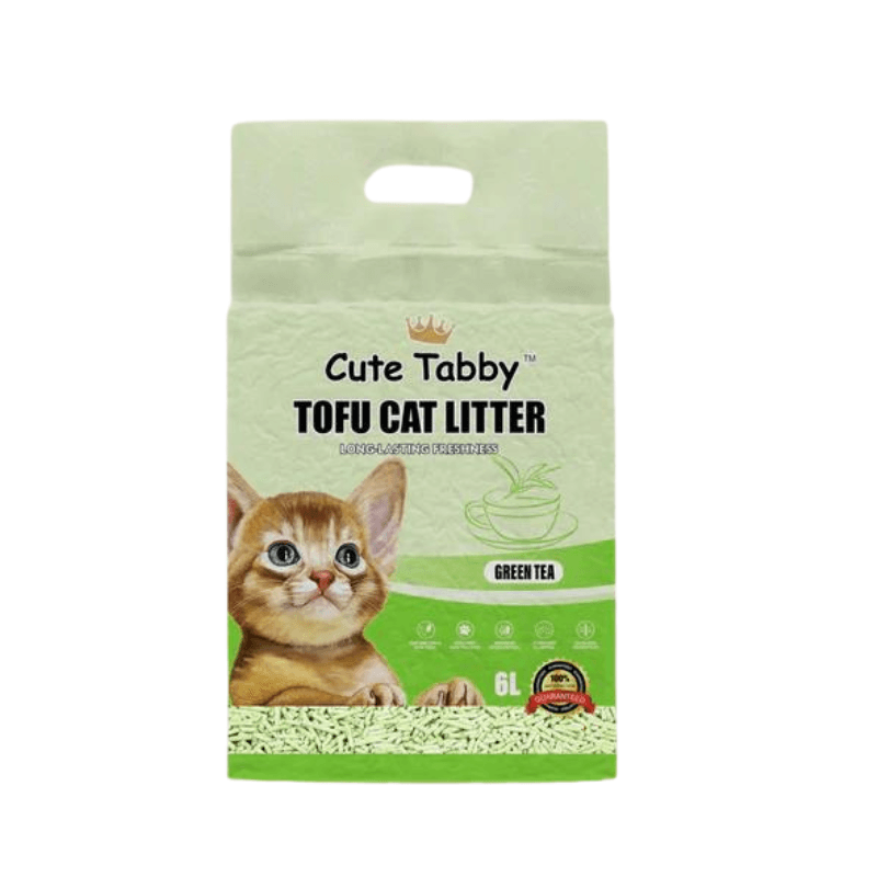 Cát Vệ Sinh Mèo Đậu Nành Tabby Tofu Siêu Hút Mùi & Tiết Kiệm (6L) - Paddy Pet Shop