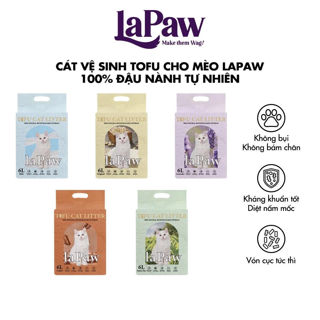 Cát Mèo Đậu Nành LaPaw Nhiều Mùi Hương 6L - Paddy Pet Shop