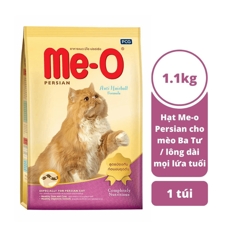 Hạt Cho Mèo Ba Tư Lông Dài Me-O Persian 1.1kg - Paddy Pet Shop