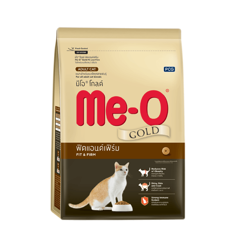 Hạt Cho Mèo Trưởng Thành Me-O Gold Fit & Firm - Paddy Pet Shop