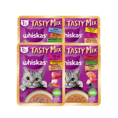 Pate Mèo Trưởng Thành Whiskas Tasty Mix 70g
