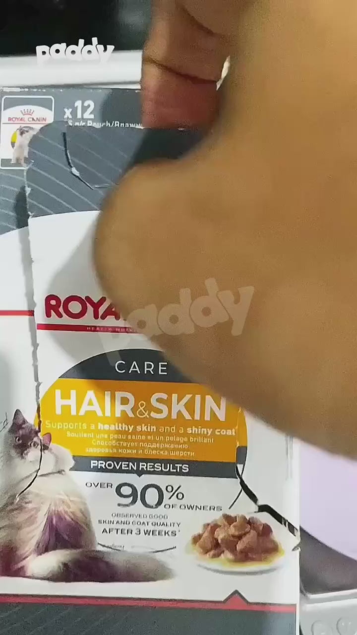 Pate Cho Mèo Chăm Sóc Da Lông Royal Canin Intense Beauty 85g