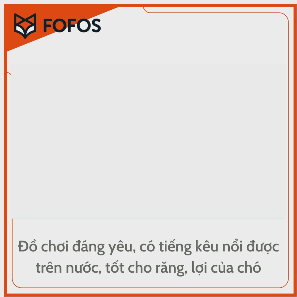 Đồ Chơi Cho Chó Rau Củ Cao Su Veggie Bites FOFOS