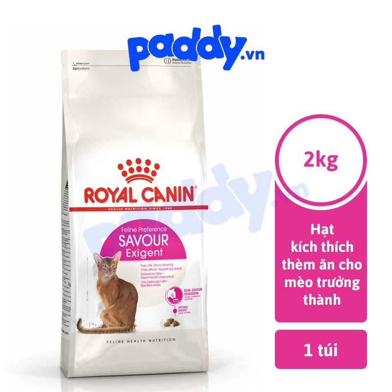 Thức Ăn Hạt Cho Mèo Trưởng Thành Kén Ăn Royal Canin Savour Exigent - Paddy Pet Shop