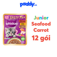 Pate Mèo Whiskas JUNIOR Tasty Mix 70g