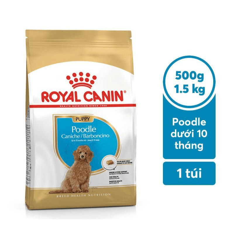 Thức Ăn Hạt Cho Chó Con Poodle Royal Canin Poodle Puppy - Paddy Pet Shop