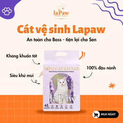 Cát Mèo Đậu Nành LaPaw Nhiều Mùi Hương 6L - Paddy Pet Shop