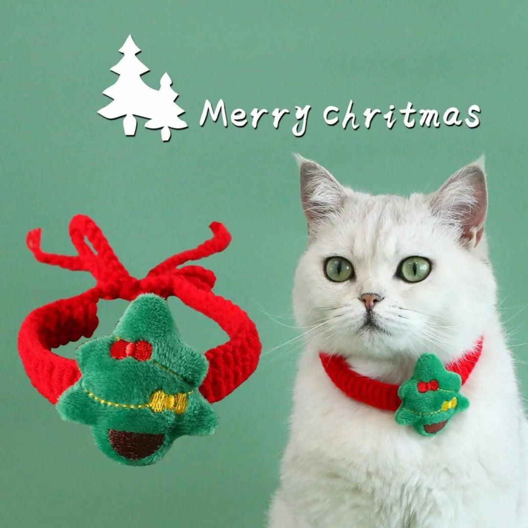 Vòng Cổ Cho Chó Mèo Noel Nhồi Bông - Paddy Pet Shop