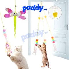 Đồ Chơi Mèo Tương Tác Dây Treo Dán Tường - Paddy Pet Shop Đồ Chơi Mèo Tương Tác Dây Treo Dán Tường - Paddy Pet Shop