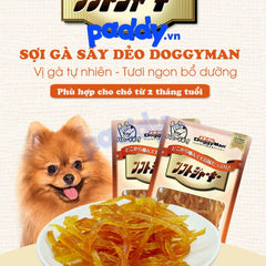 Bánh Thưởng Cho Chó Thịt Gà Sấy Dẻo DoggyMan 80g - Paddy Pet Shop