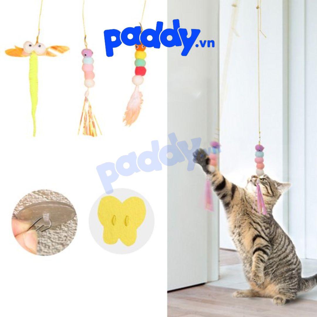 Đồ Chơi Mèo Tương Tác Dây Treo Dán Tường - Paddy Pet Shop Đồ Chơi Mèo Tương Tác Dây Treo Dán Tường - Paddy Pet Shop