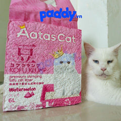 Cát Vệ Sinh Mèo AATAS Tofu Đậu Nành 6L - Paddy Pet Shop