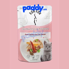 Pate Mèo Ron Ron Sốt Thịt Cá 75g - Paddy Pet Shop