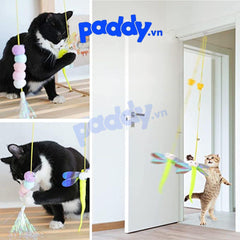 Đồ Chơi Mèo Tương Tác Dây Treo Dán Tường - Paddy Pet Shop Đồ Chơi Mèo Tương Tác Dây Treo Dán Tường - Paddy Pet Shop