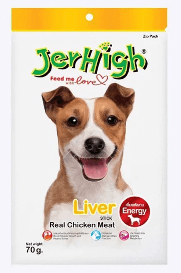 Snack Jerhigh cho Chó Đủ Vị 70g (Thái Lan) - Paddy Pet Shop