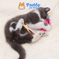 Cần Câu Mèo Đính Chuông Lông Vũ - Paddy Pet Shop