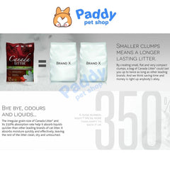 Cát Vệ Sinh Canada Litter Cao Cấp Cho Mèo - Paddy Pet Shop