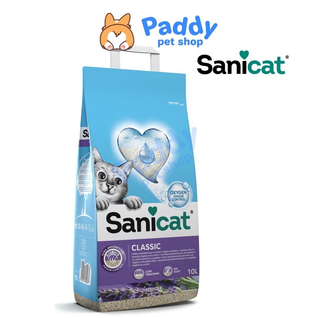 Cát Vệ Sinh Mèo Sanicat Bentonite Đất Sét - Paddy Pet Shop