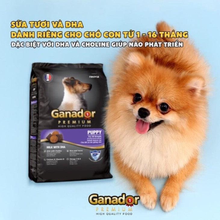 Hạt Ganador Puppy Cho Chó Con Vị Sữa & DHA - Paddy Pet Shop