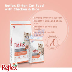 Thức Ăn Cho Mèo Con Reflex Kitten Vị Gà & Gạo 2kg - Paddy Pet Shop
