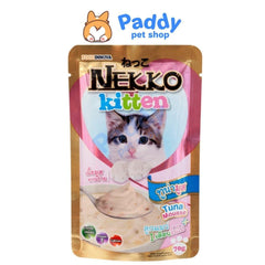 Pate Mèo Con Nekko Kitten Mousse 70g - Paddy Pet Shop