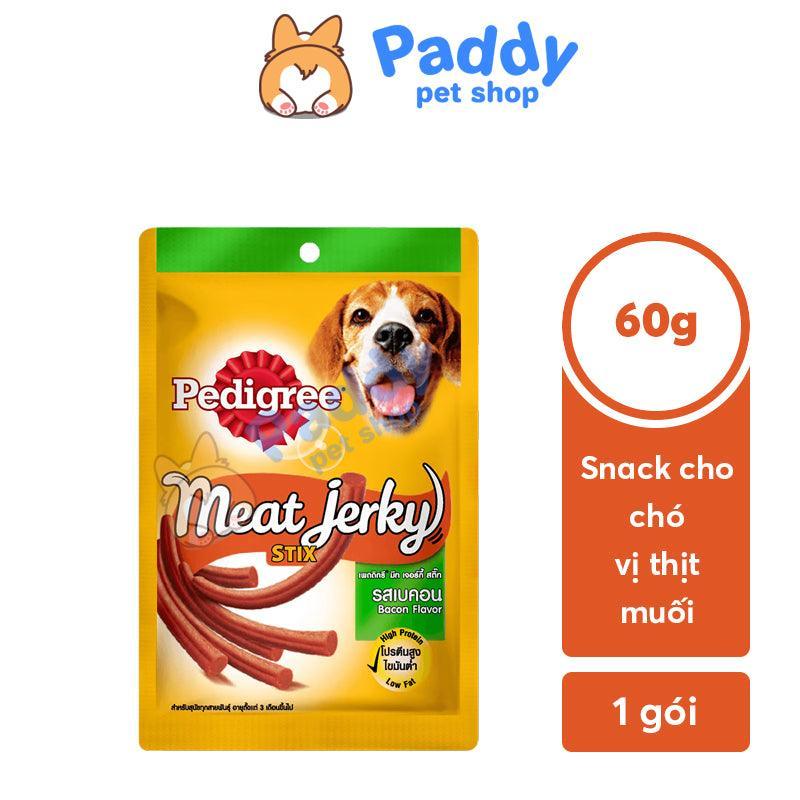 Snack Cho Chó Pedigree Meat Jerky Vị Thịt Muối 60g - Paddy Pet Shop