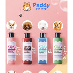 Sữa Tắm SOS Cho Chó Mèo Dưỡng Lông & Khử Mùi 530ml - Paddy Pet Shop