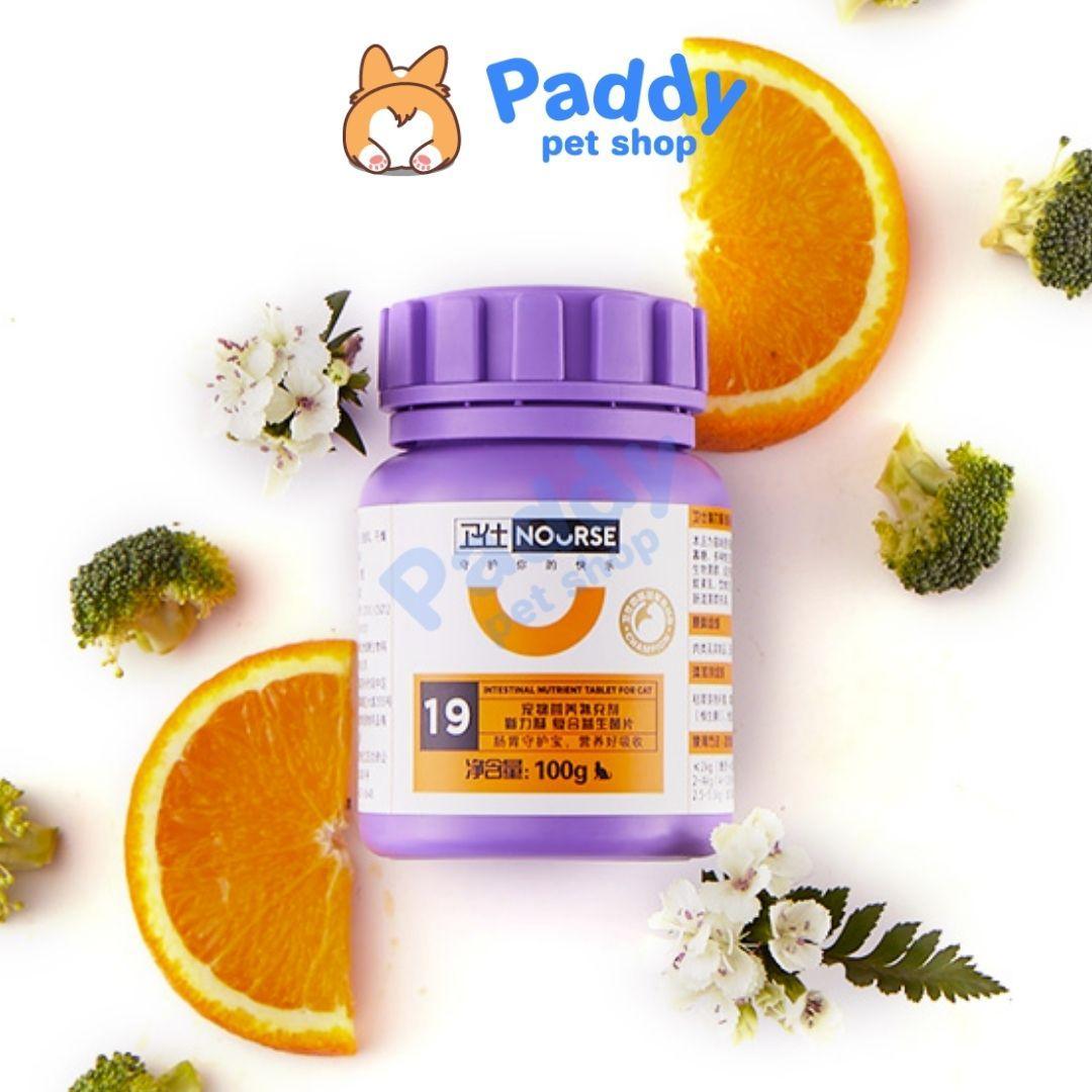 Viên NOURSE Bổ Sung Vitamin & Tiêu Búi Lông Mèo - Paddy Pet Shop