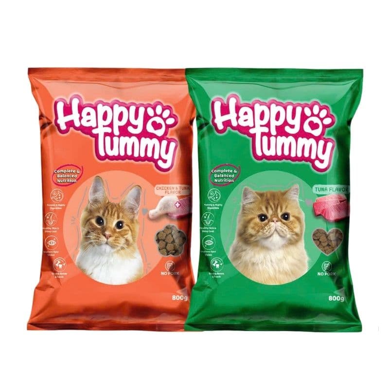 Hạt Cho Mèo Trưởng Thành Happy Tummy