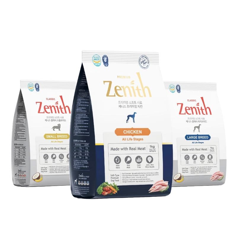 Hạt Mềm Cho Chó Mọi Lứa Tuổi Zenith Classic & Premium