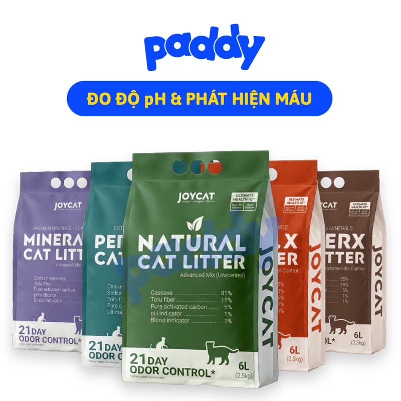Cát Vệ Sinh Mèo JoyCat Ultimate Health IQ Giúp Theo Dõi Sức Khỏe