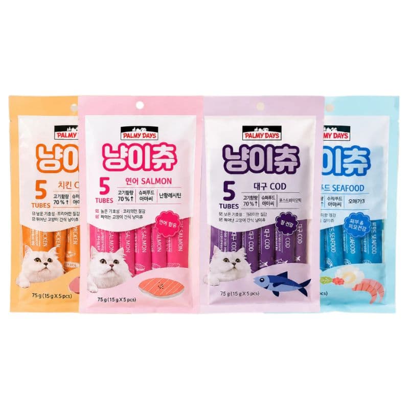 Súp Thưởng Cho Mèo Palmy Days 75g (5 tuýp)