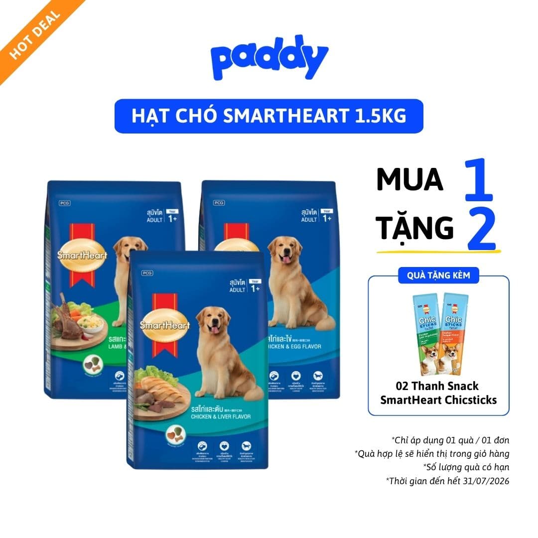 Hạt Cho Chó Trưởng Thành Smartheart