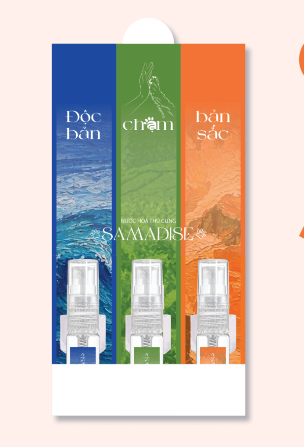 Nước Hoa Cho Chó Pupdy Samadise 30ml