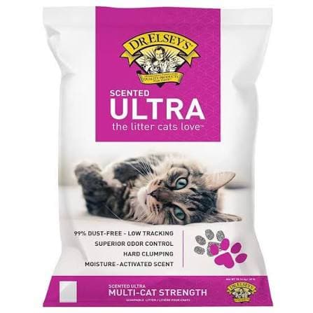 Cát Mèo Đất Sét Hương Tự Nhiên Dr Elseys Ultra 8kg