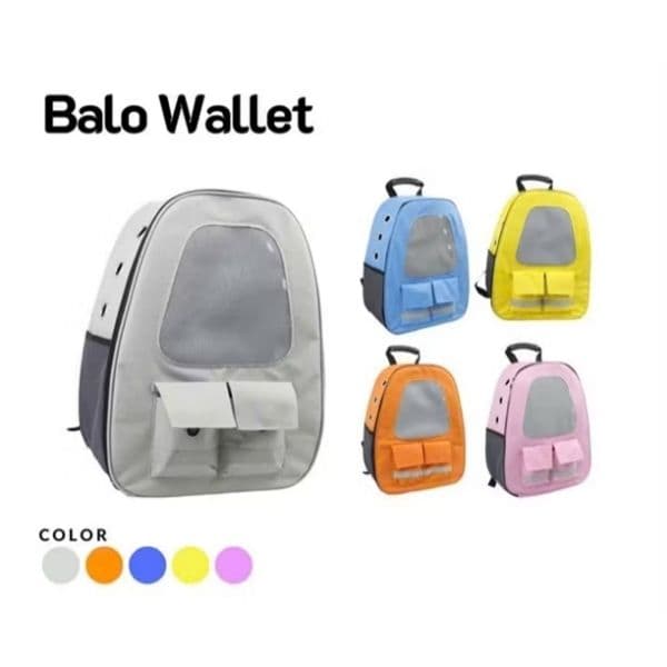 Balo Vận Chuyển Cho Chó Mèo Diamond Wallet Vải 42x30x18cm