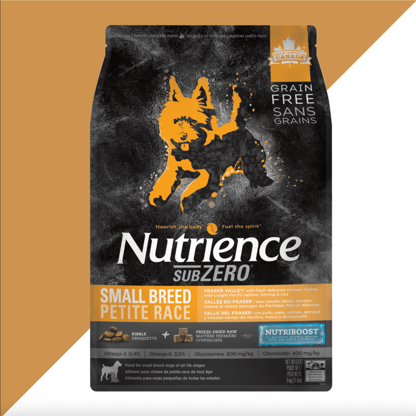 Hạt Nutrience Subzero Vàng Cho Chó (Hạt Nhỏ) - Gà Tây