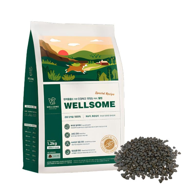 Hạt Côn Trùng Wellsome Cho Chó 1.2kg