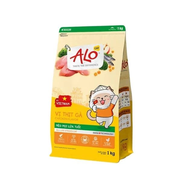 Hạt Cho Mèo Alo Mọi Lứa Tuổi 1kg