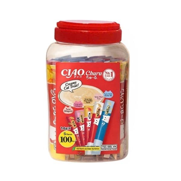 Súp Thưởng Cho Mèo Ciao Hộp 100 Tuýp