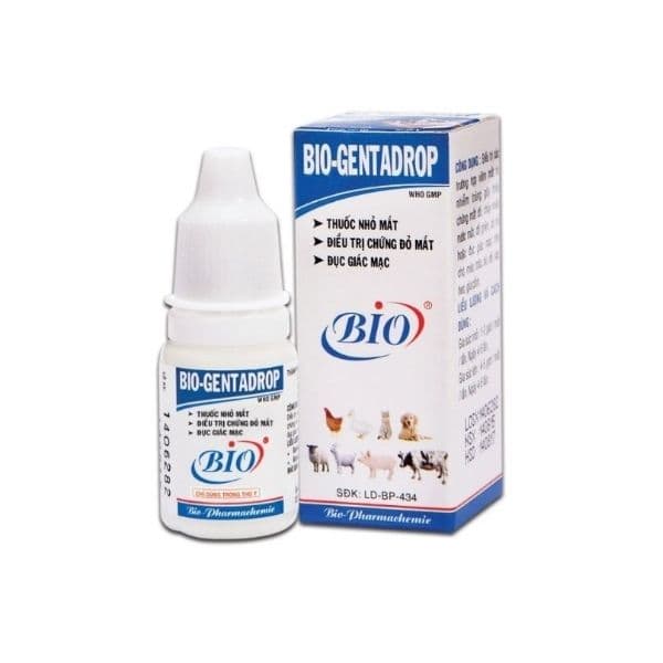Nhỏ Mắt Cho Chó Mèo Bio-GentaDrop 10ml