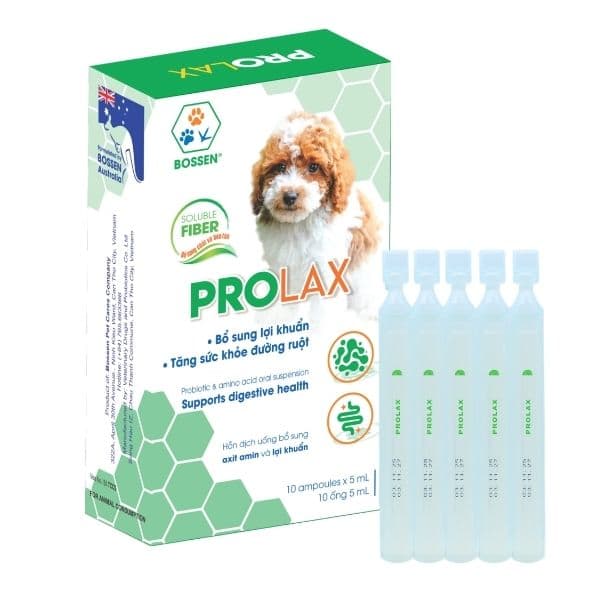 Men Tiêu Hóa Lợi Khuẩn Cho Chó ProLax (Hộp 10 Ống)
