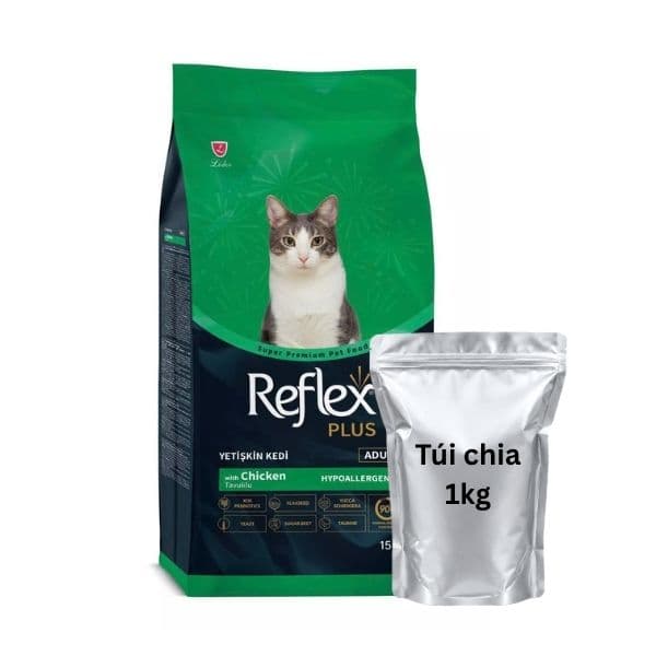 Hạt Cho Mèo Trưởng Thành Reflex Plus Adult Vị Gà