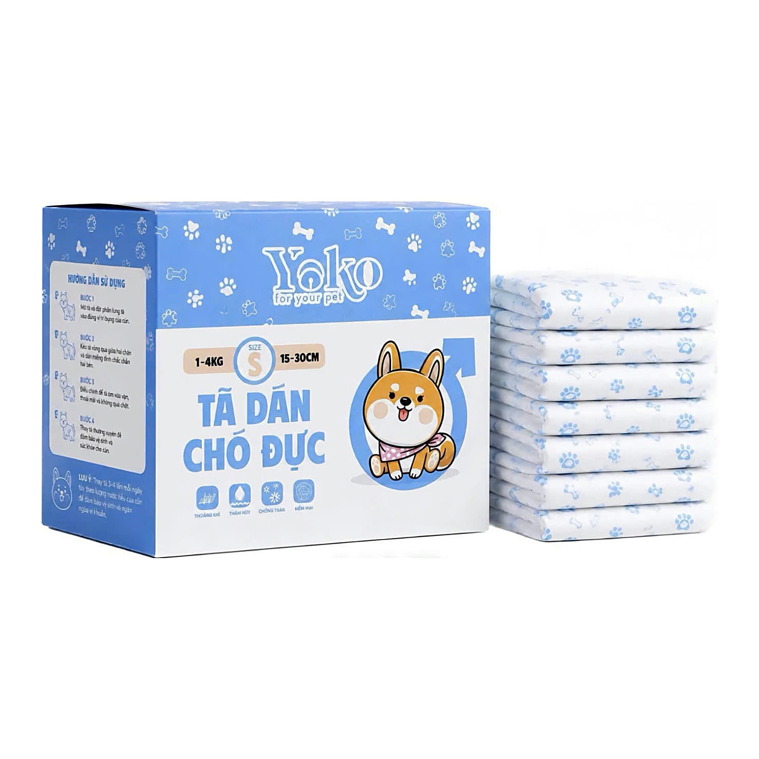 Tã Dán Yoko Chó Đực