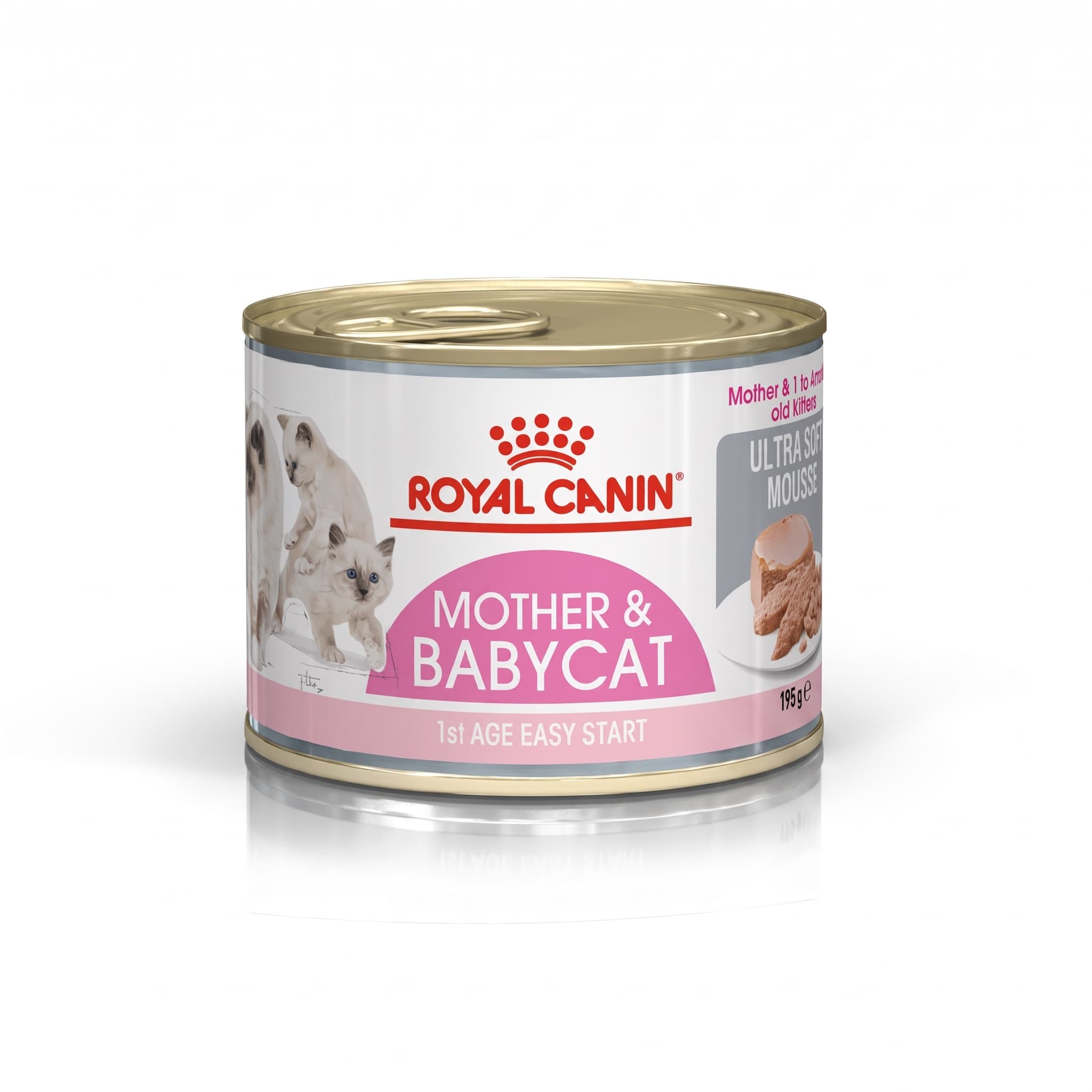Pate Cho Mèo Mẹ & Mèo Con Royal Canin Mother & Babycat Lon 195g